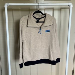 Patagonia 3/4 fleece knit jacket. Retro Patagonia patch.